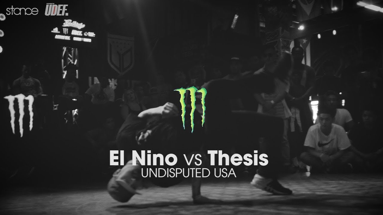 El Nino vs Thesis ► final.stance ◄ Undisputed USA x Freestyle Session 1v1 2017