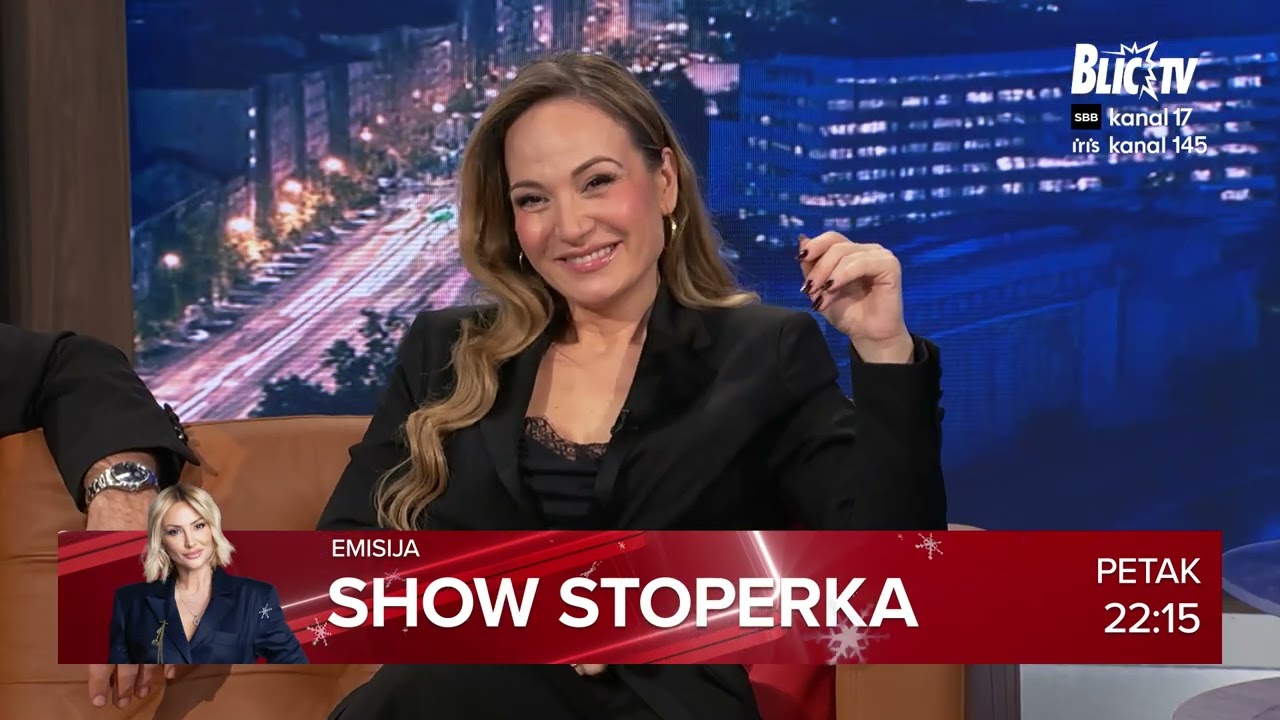 Ovog petka od 22:15 u SHOW STOPERKA stižu Jelena Tomašević i Ivan Bosiljčić!