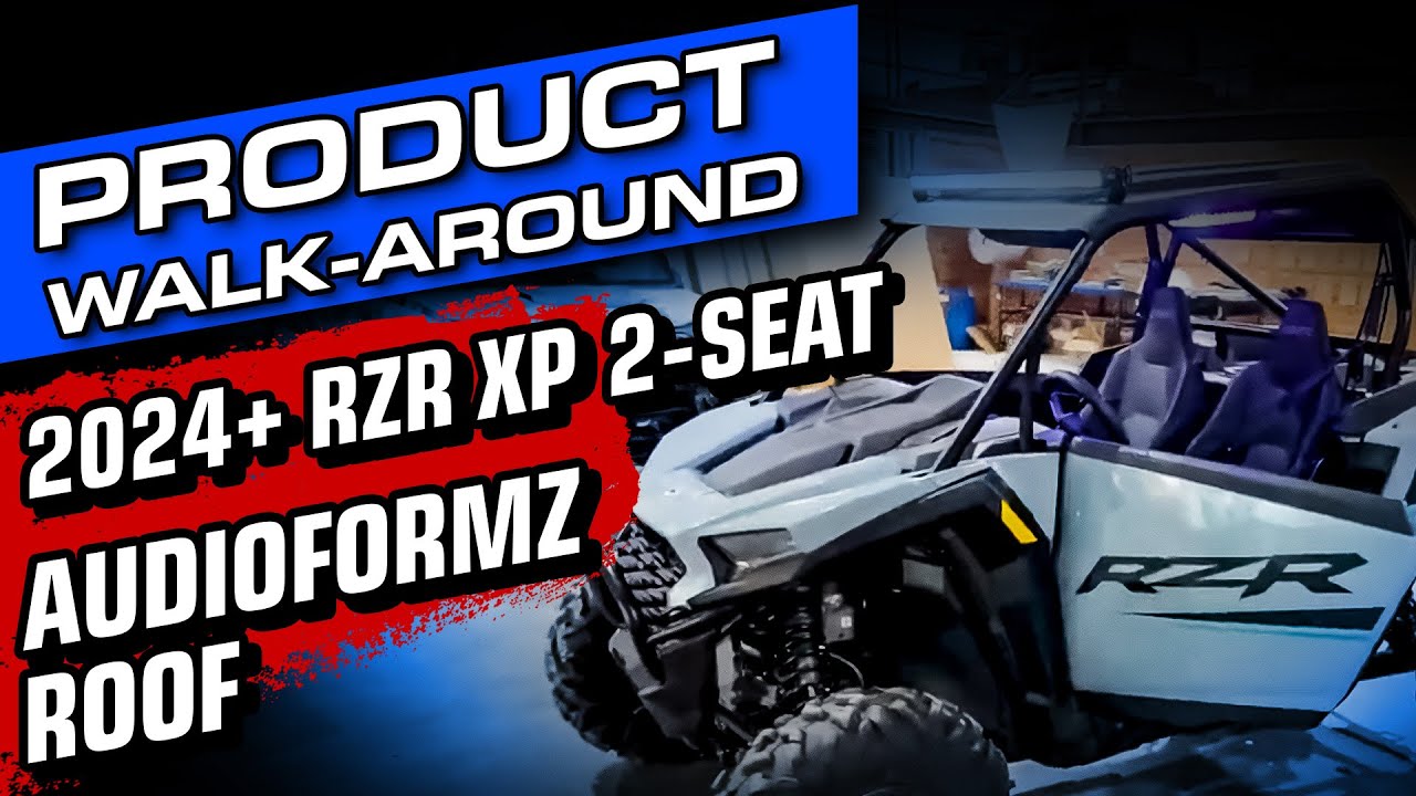 🔥 WILD 2024+ Polaris RZR 1000 2-Seat Walkaround with the AUDIOFORMZ Level 5 Roof! 🔥