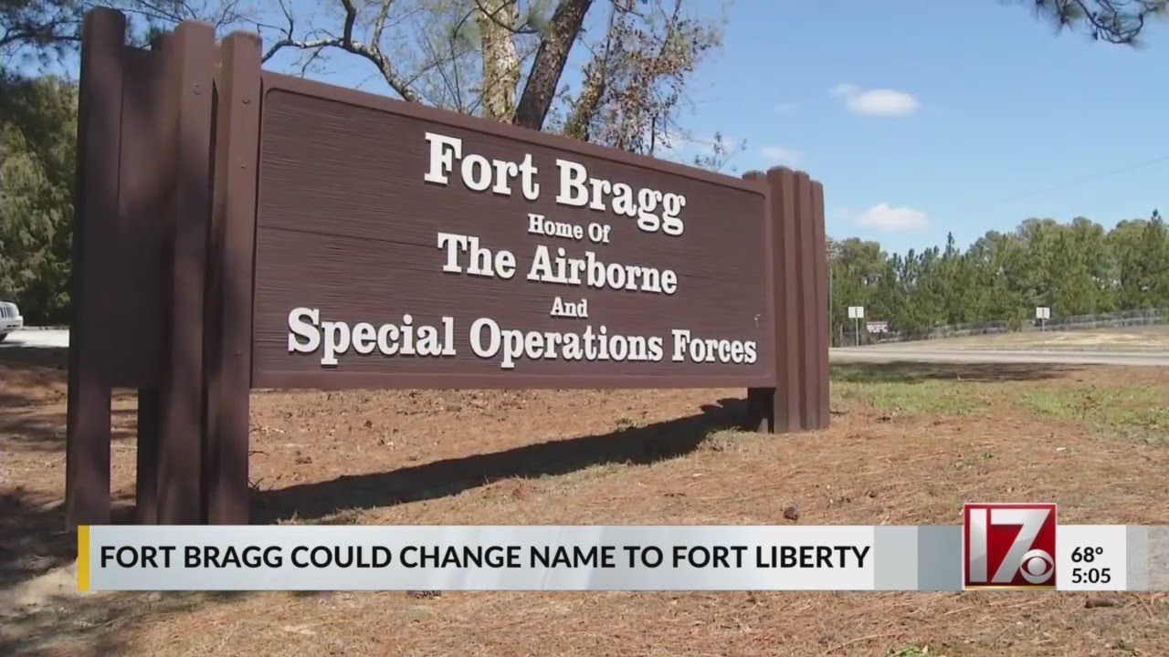 Fort Bragg could change name to Fort Liberty