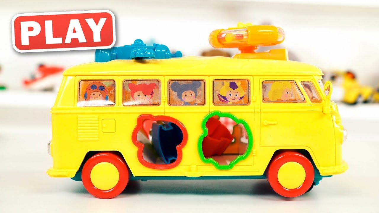 РАСПАКОВКА - Автобус Сортер Музыкальная Игрушка КУКУТИКИ - КУКУТИКИ PLAY