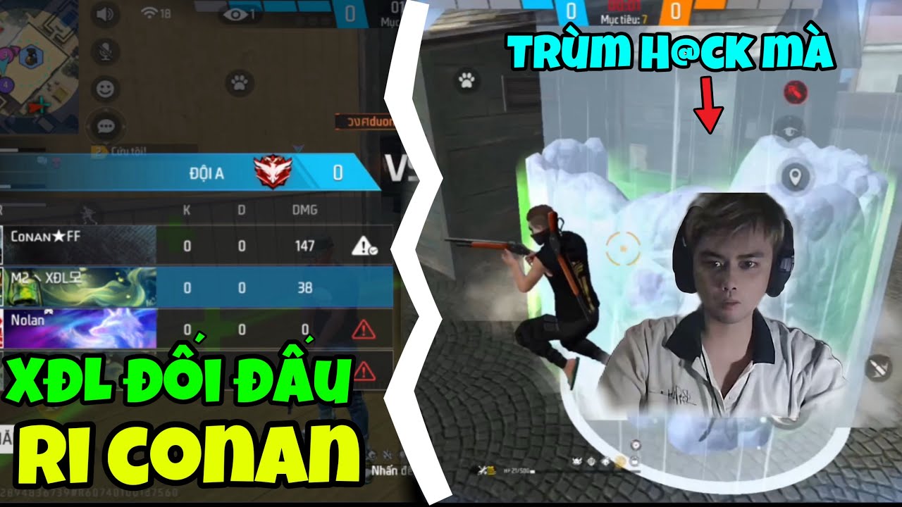 XĐL Bất Ngờ Gặp Ri Conan Và Trận Đấu Kinh Điển Với Trùm H@ck