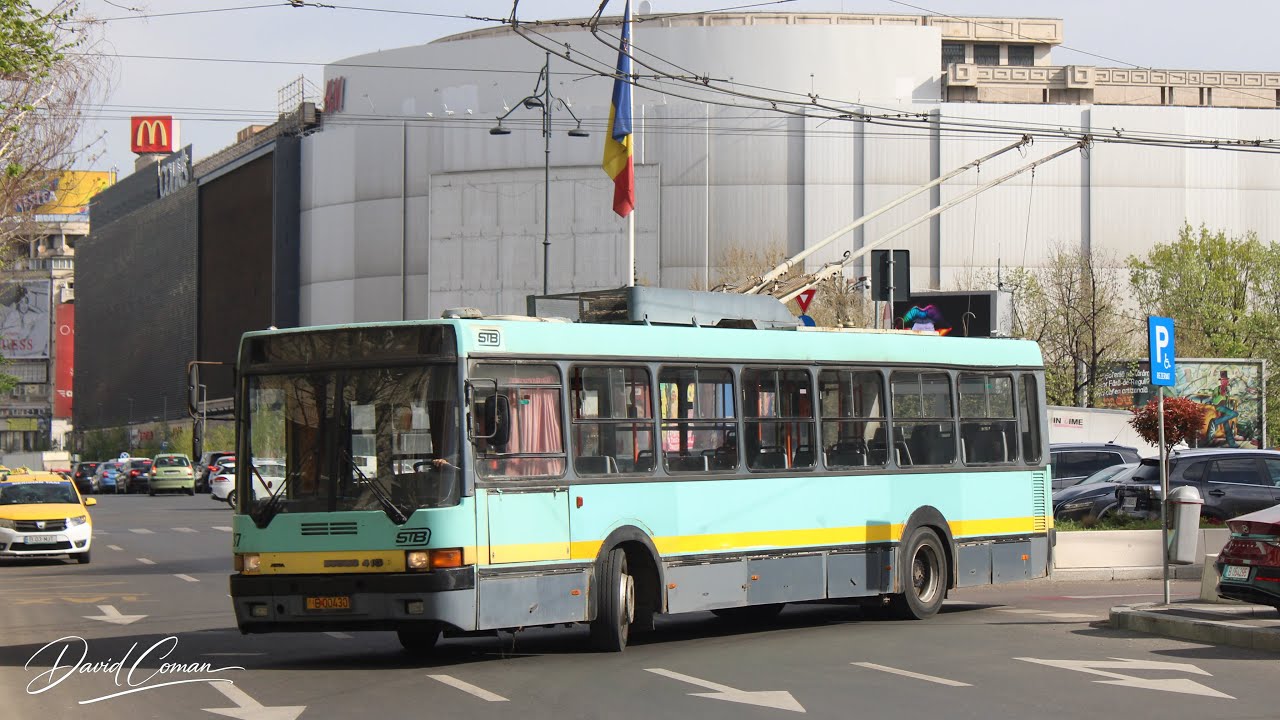 Bucharest Ikarus 415T Trolleybuses in service, 2024