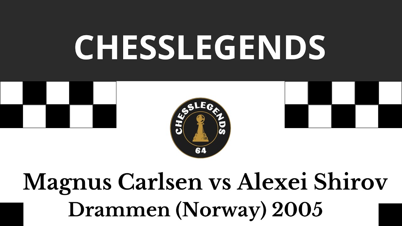 Magnus Carlsen vs Alexei Shirov. Drammen (Norway) 2005