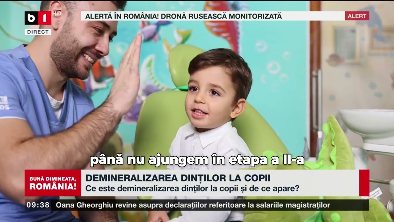 ➡️ Demineralizarea dinților la copii. Tratamente și prevenție | Medicii DENT ESTET 4 KIDS la B1 TV