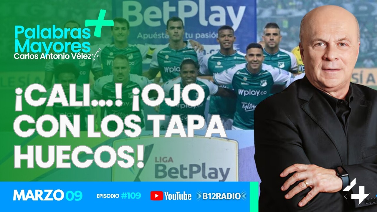 ENVIVO ¡CALI…! ¡OJO CON LOS TAPA HUECOS! | Palabras Mayores + Carlos Antonio Velez