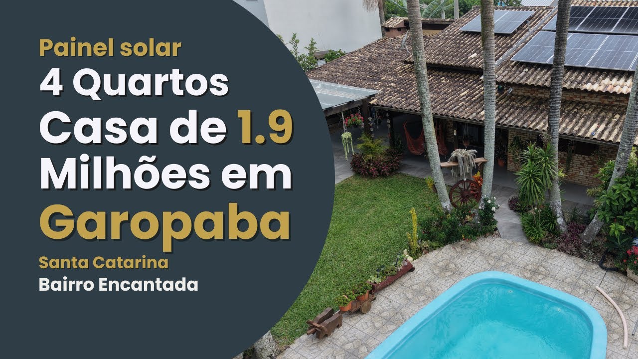 Casa Encantada com Terreno de 540m2 Garopaba