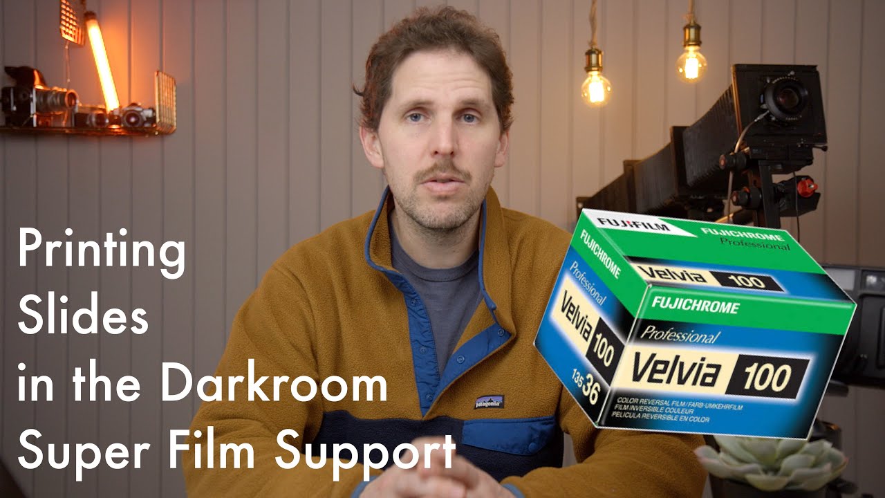 Printing Slides in the Darkroom || Super Film Support