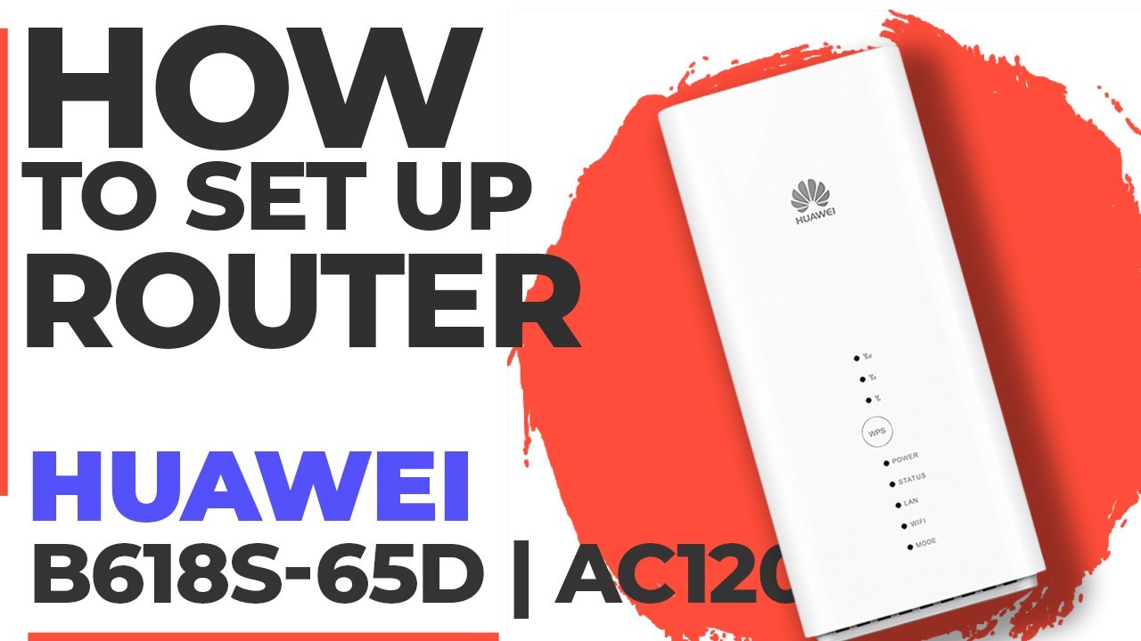 ✅ Как настроить Huawei B618s-65d | Как настроить WiFi-роутер Huawei B618s-65d