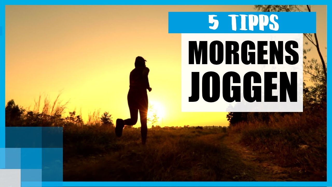 Joggen am Morgen: 5 Tipps f&uuml;r deine fr&uuml;he Laufrunde 🏃&zwj;♂️