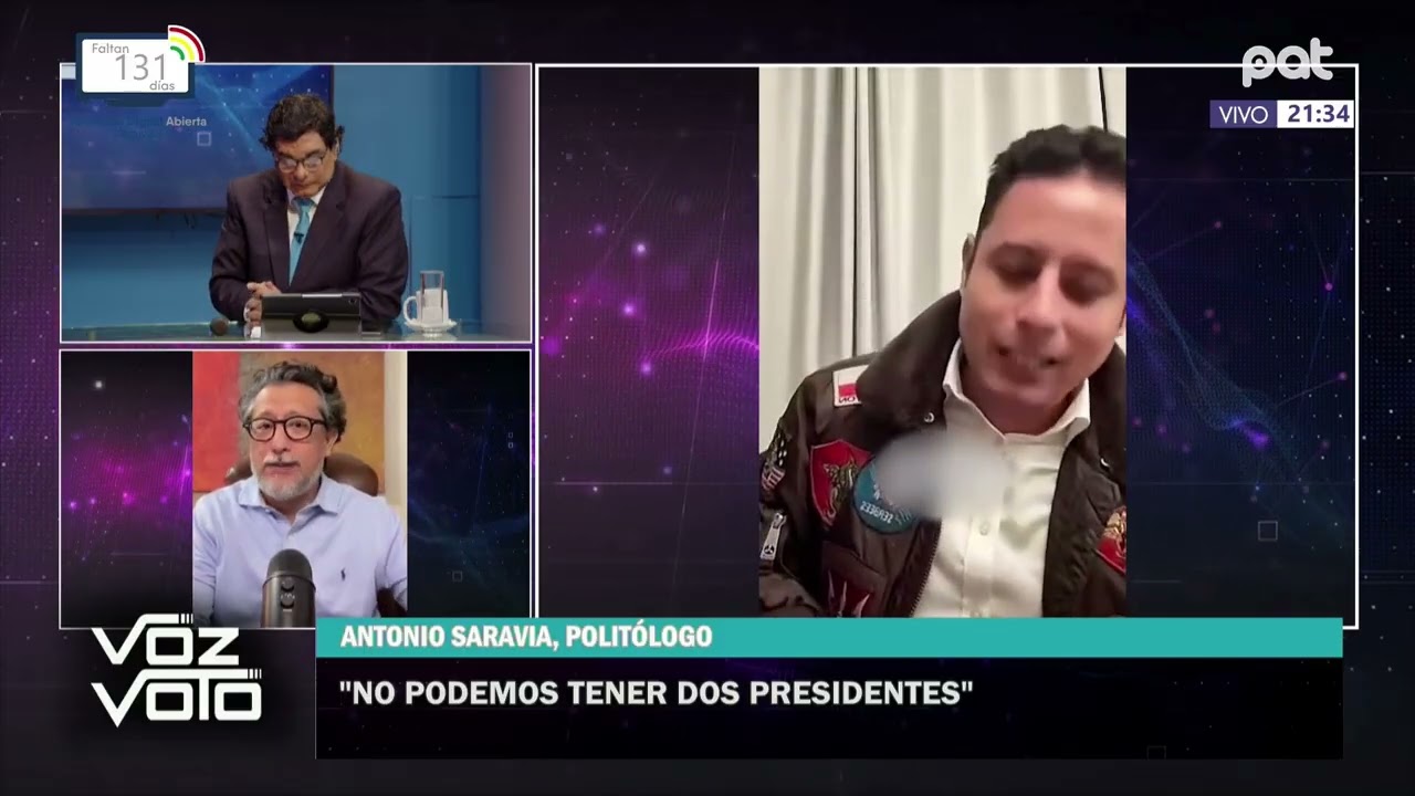 El politólogo Antonio Saravia
