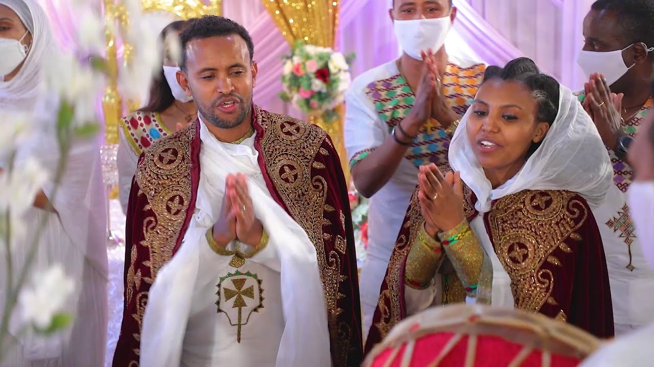 Ethiopian Orthodox Wedding Zemari Abiy & Makda Nov 15, 2020 Part 1  ሰብስክራይብ በማድረግ ቤተሰብ ይሁኑ Subscribe