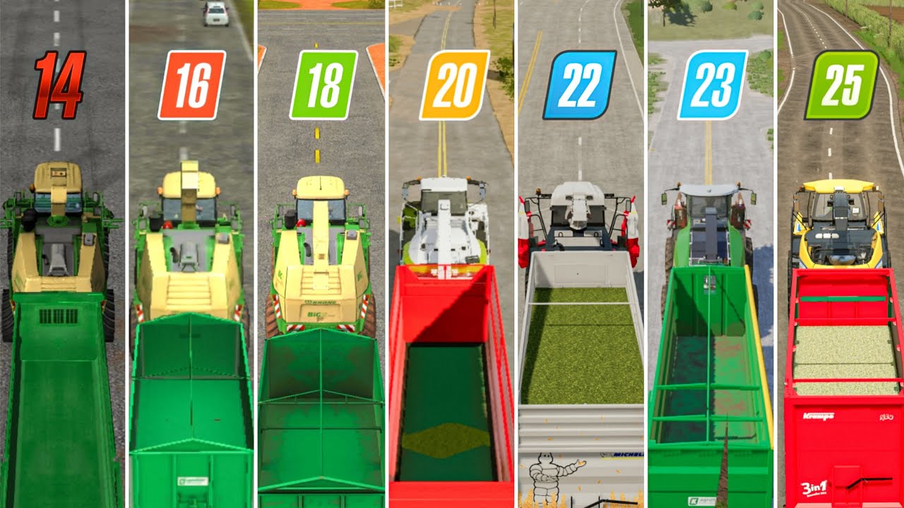FS14 против FS16 против FS18 против FS20 против FS22 против FS23 против FS25 | Сбор фугасных част...