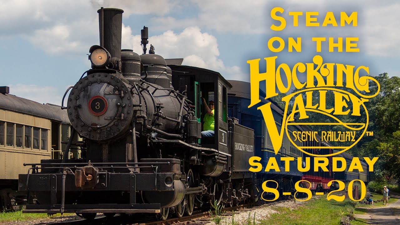 Steam on the Hocking Valley Scenic Railway