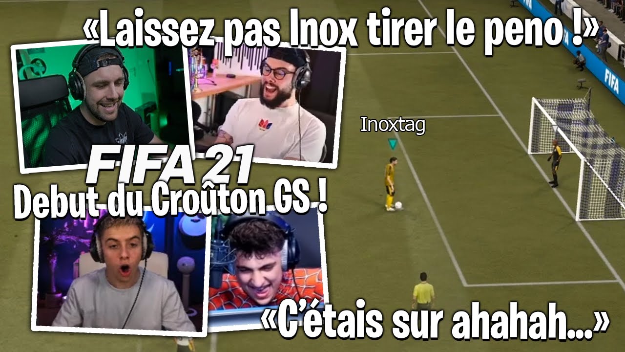 Premier entrainement Club Pro avec la Team Croûton et Martin Terrier sur FIFA 21 ! (c'est la cata..)