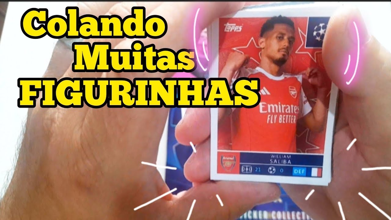 Colei Muitas Figurinhas do meu Álbum da Champions League 25/26 #championsleague #topps 