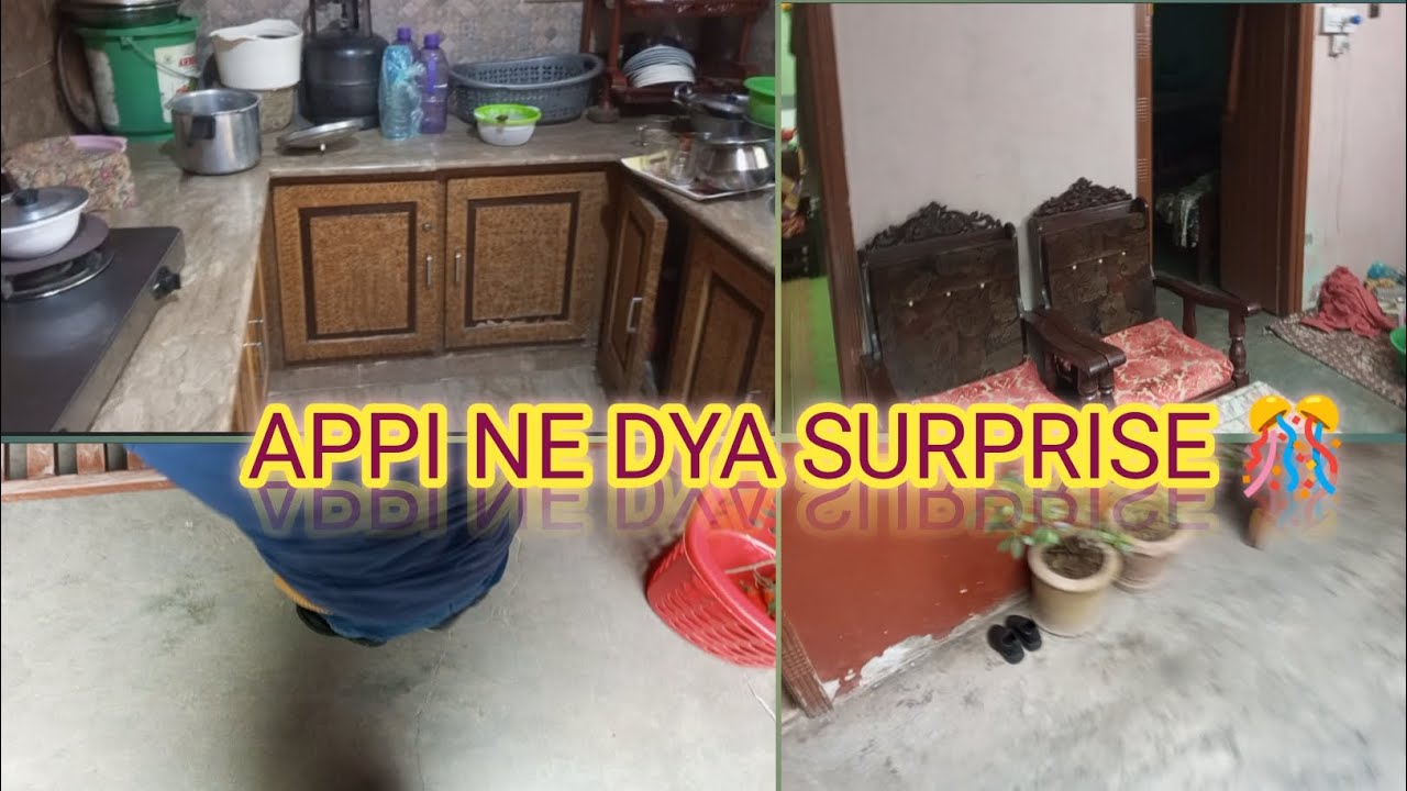 APPI NE DYA SURPRISE || ACHANAK APPI AA GAI || ZAIBS DAILY ROUTINE 