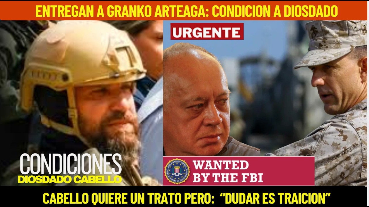 ENTREGAN A GRANKO: PIDIERON A DIOSDADO DESTRUIR SU PROPIO ESCUDO DE SEGURIDAD