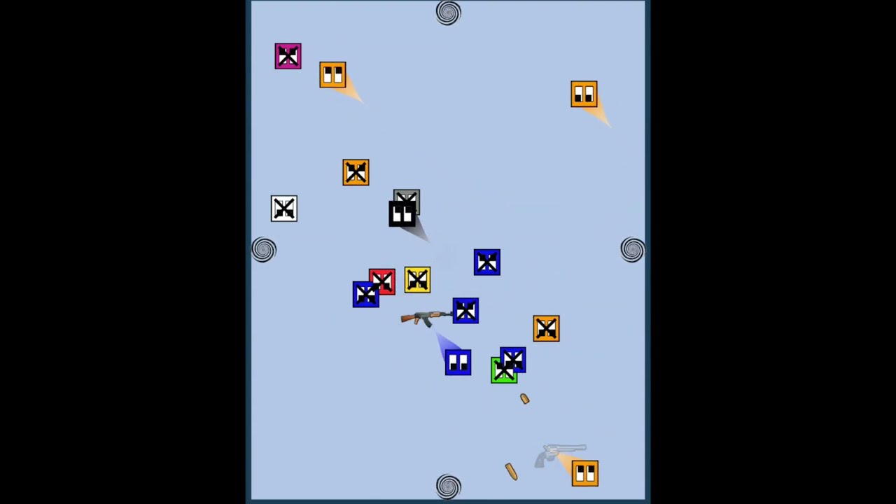 Epic color square race!