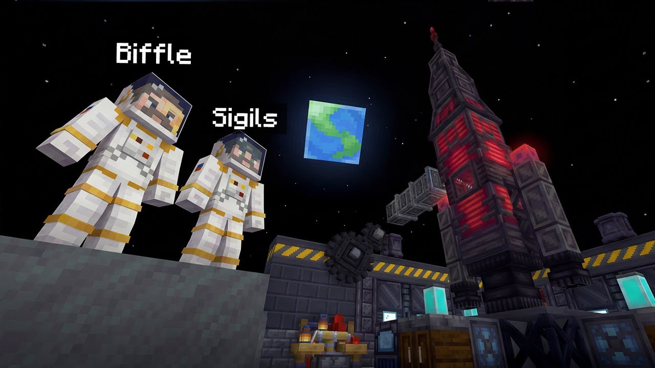 GOING to NEW PLANETS in Minecraft