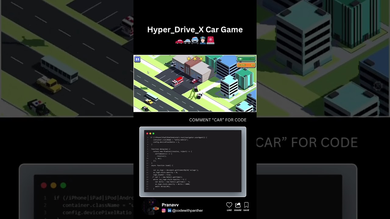 🚓🚨 Hyper_Drive_X 🚗🔥High-speed driving meets intense police chases.No limits.
