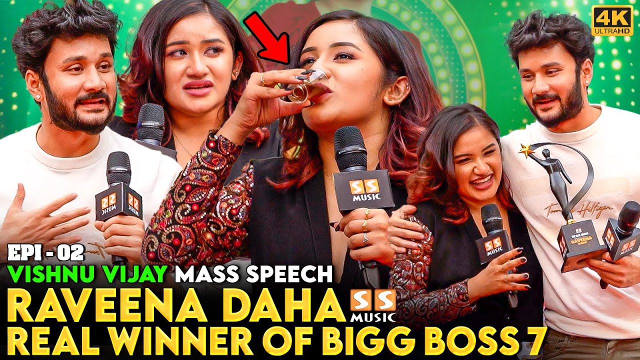 அவரு கூட சேர்ந்து விளையாடாம இருந்துருந்தா Raveena தான் Winner..! - Vishnu Vijay Emotional on Stage