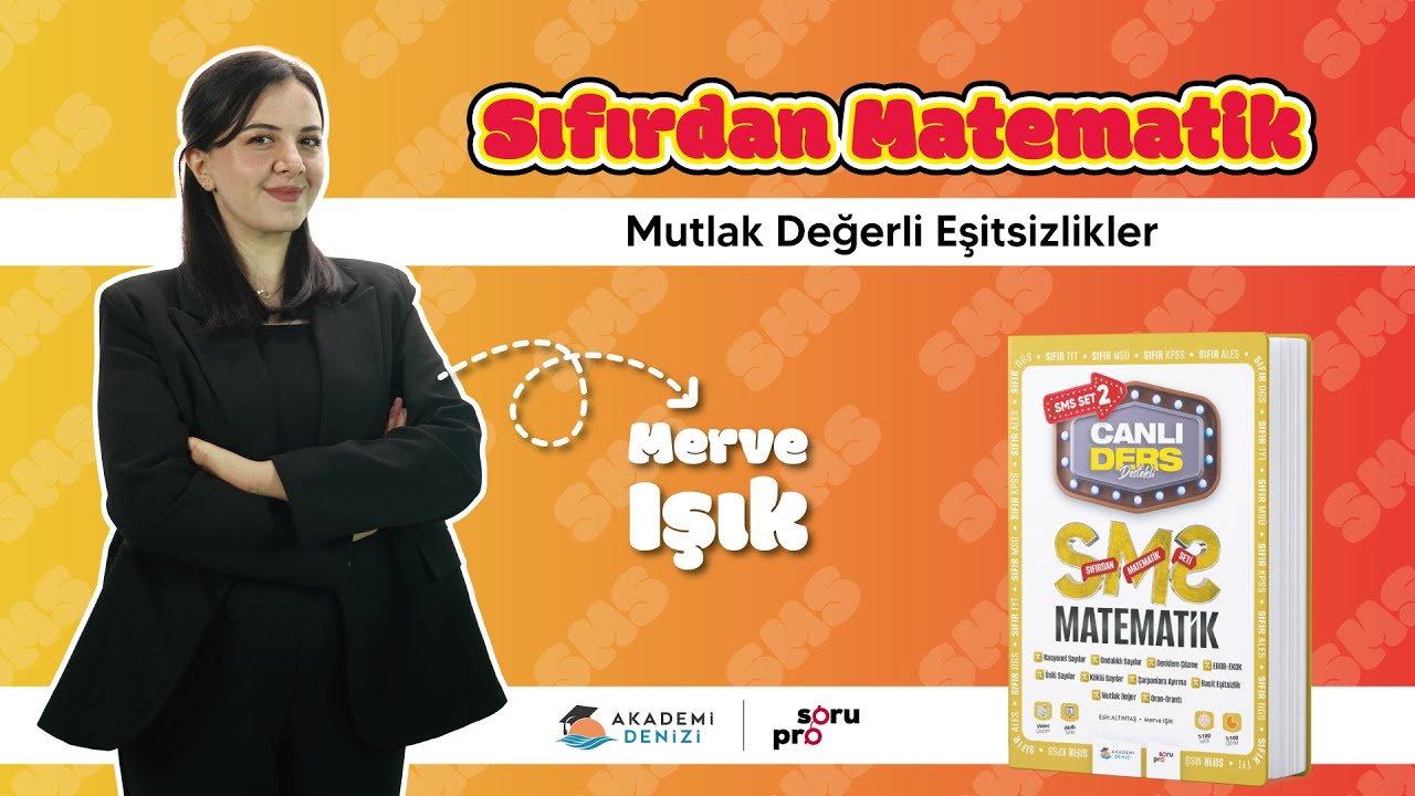Sıfırdan Matematik Seti | Mutlak Değerli Eşitsizlikler |  Ders - 126