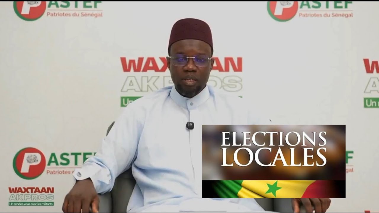 Election locale Sonko clos le débat des choix des candidats dans les communes 
