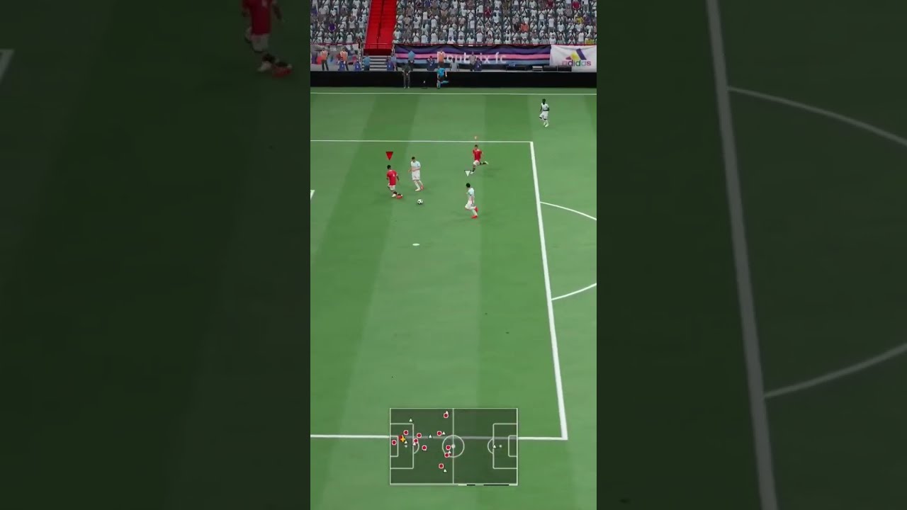 Fifa 22 Невероятный дриблинг! Невероятная игра ведет к большим возможностям! #shorts