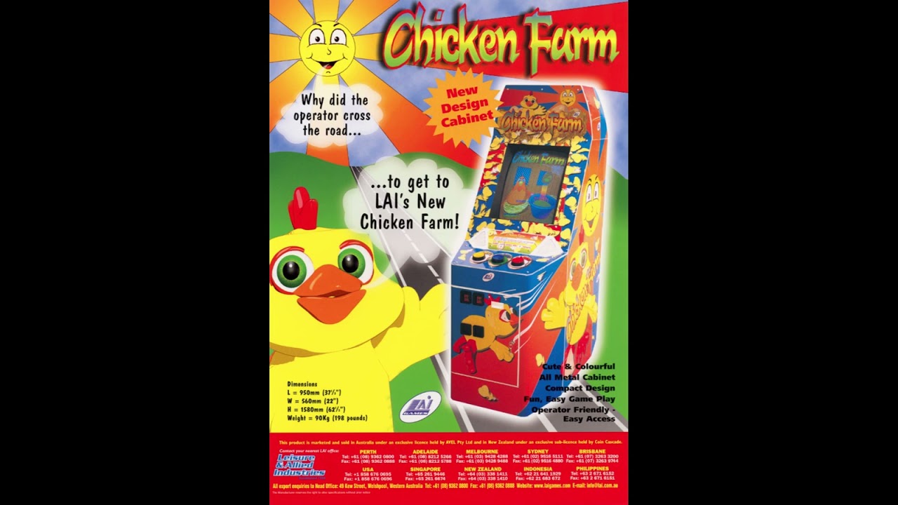 ALL LAI Games Chicken Farm Sounds And Music!
