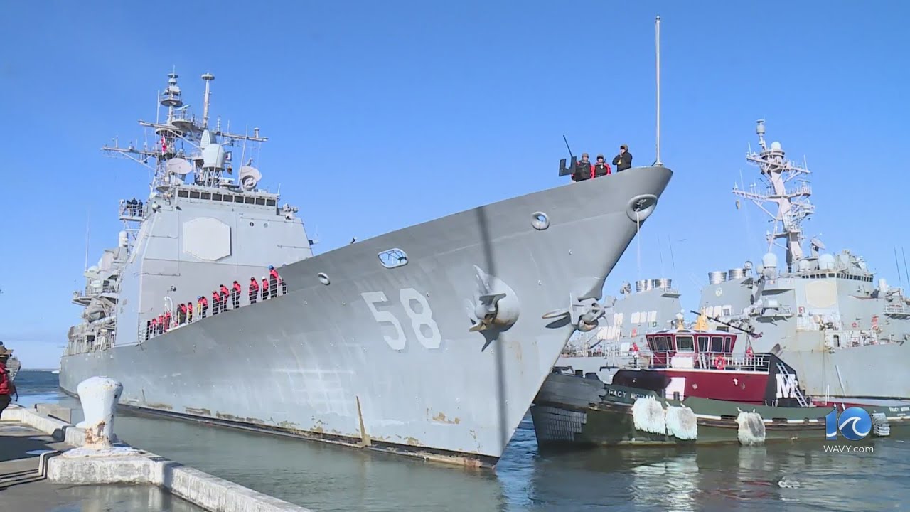 USS Philippine Sea leaves for final deployment