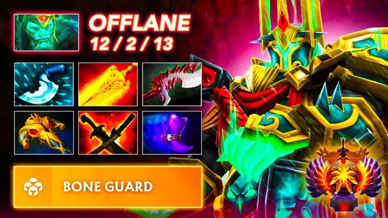 [7.38c] NEW META - Wraith King OFFLANE | Full Gameplay Dota Class