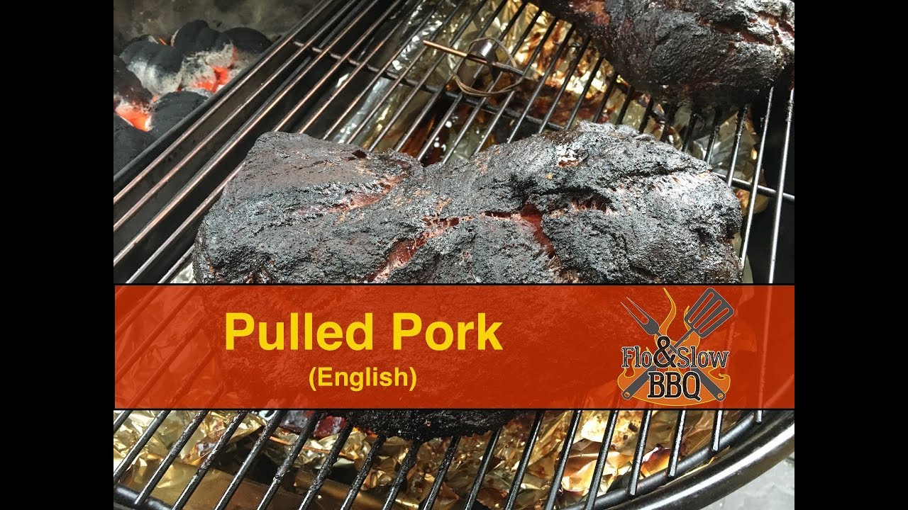 Pulled Pork (English version): no crutch, cooked overnight, using thermostatic controller
