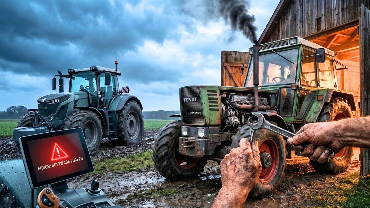 250.000€ Hightech-Traktor versagt! Bauer weckt 40 Jahre alten Fendt und blamiert die Industrie!