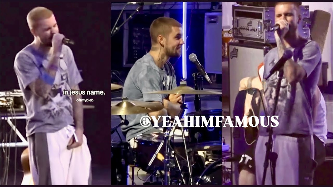 Джастин Бибер исполняет госпел и хвалебную песню в прямом эфире на Twitch #JustinBieber #SINGER #...