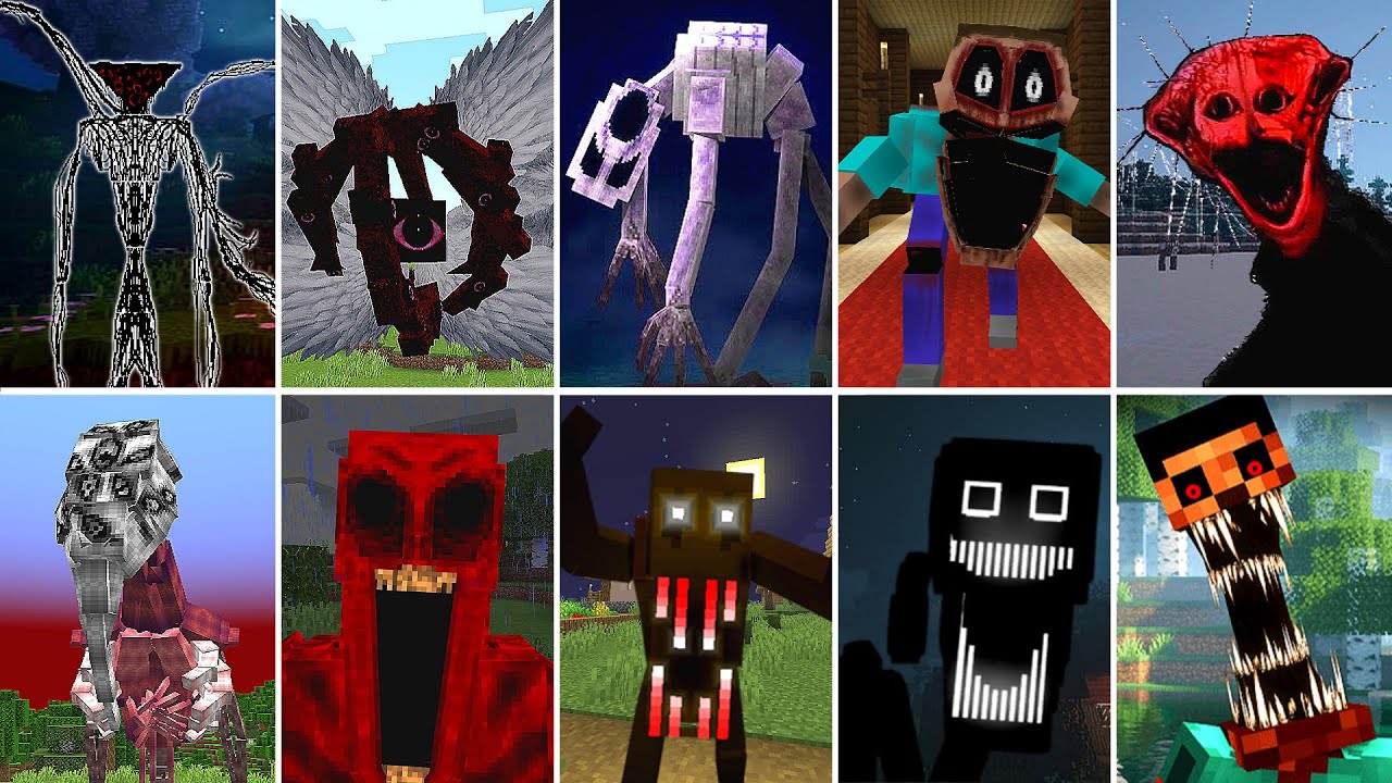 I'm pretty sure these are the 10 scariest mods in Minecraft