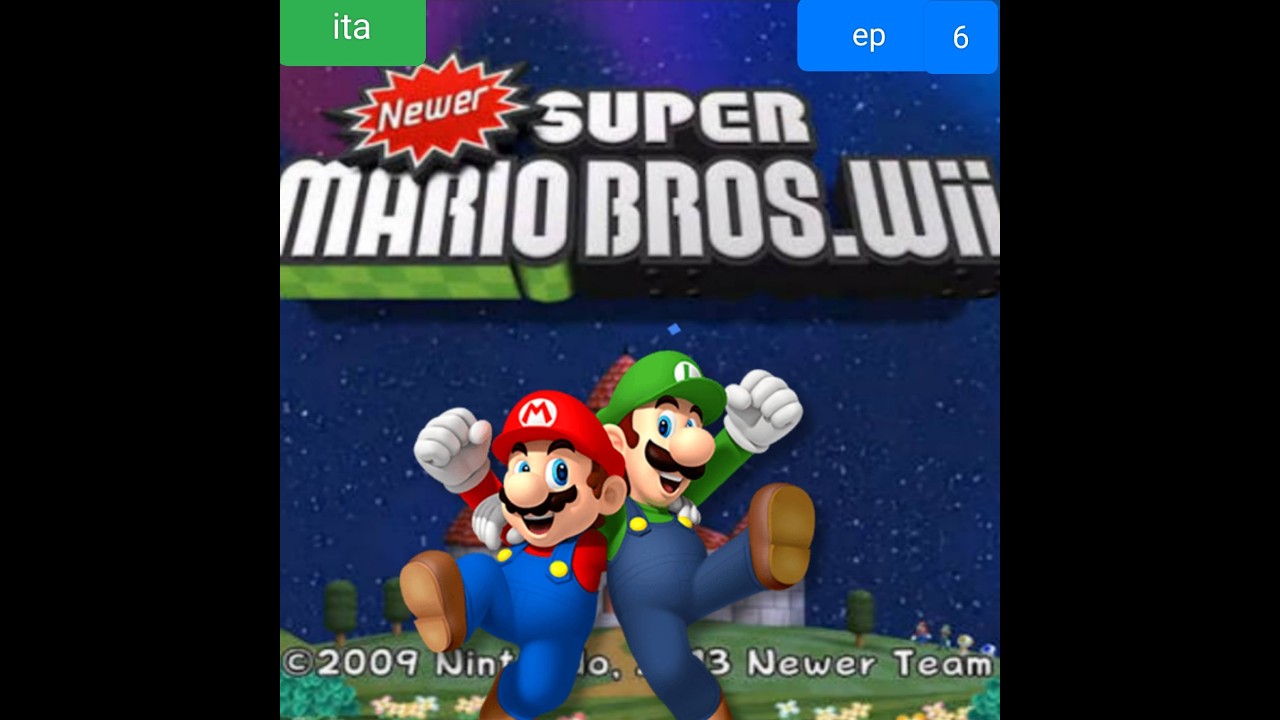 newer super mario bros wii ep 6 ita