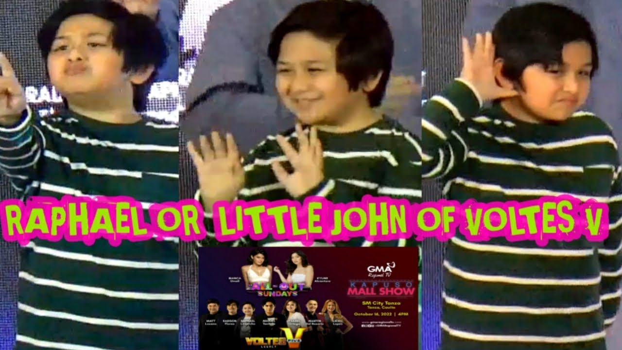 KAPUSO MALLSHOW FEAT.RAPHAEL LANDICHO OR LITTLE JOHN OF VOLTES V@SM CITY TANZA CAVITE (OCT 16, 2022)