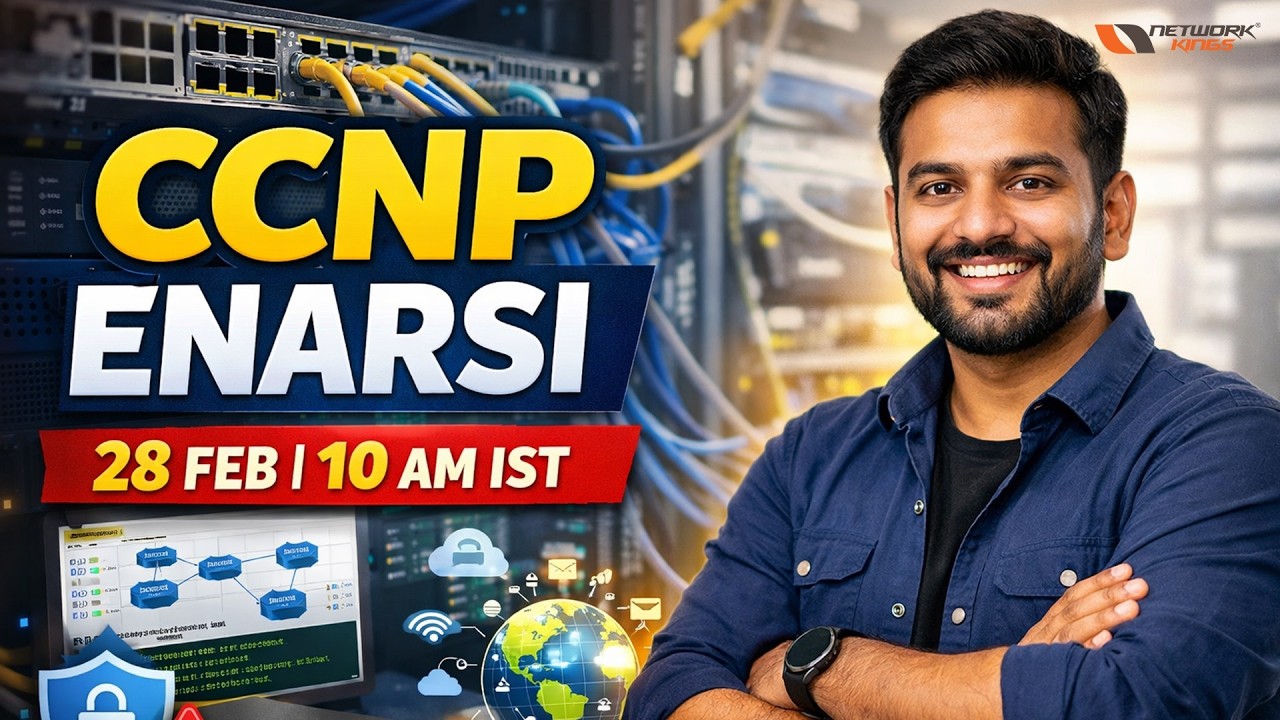CCNP Enarsi Weekend Batch | Network Kings