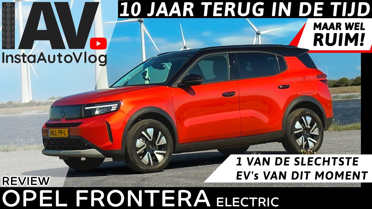 EV miskleun van het jaar rijdt wel goed | 900 km in de Opel Frontera Electric
