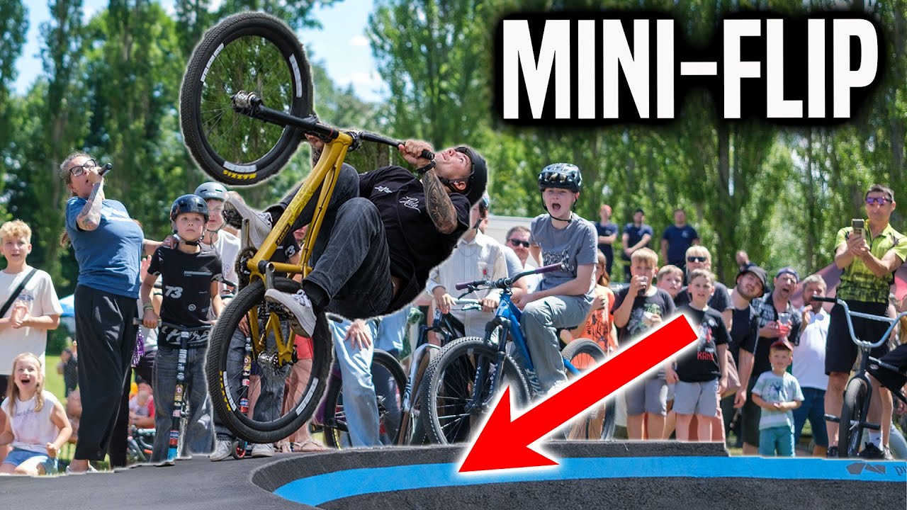 Der KLEINSTE MINIFLIP den ich jemals gemacht habe! 😱 Pumptrack Elsdorf