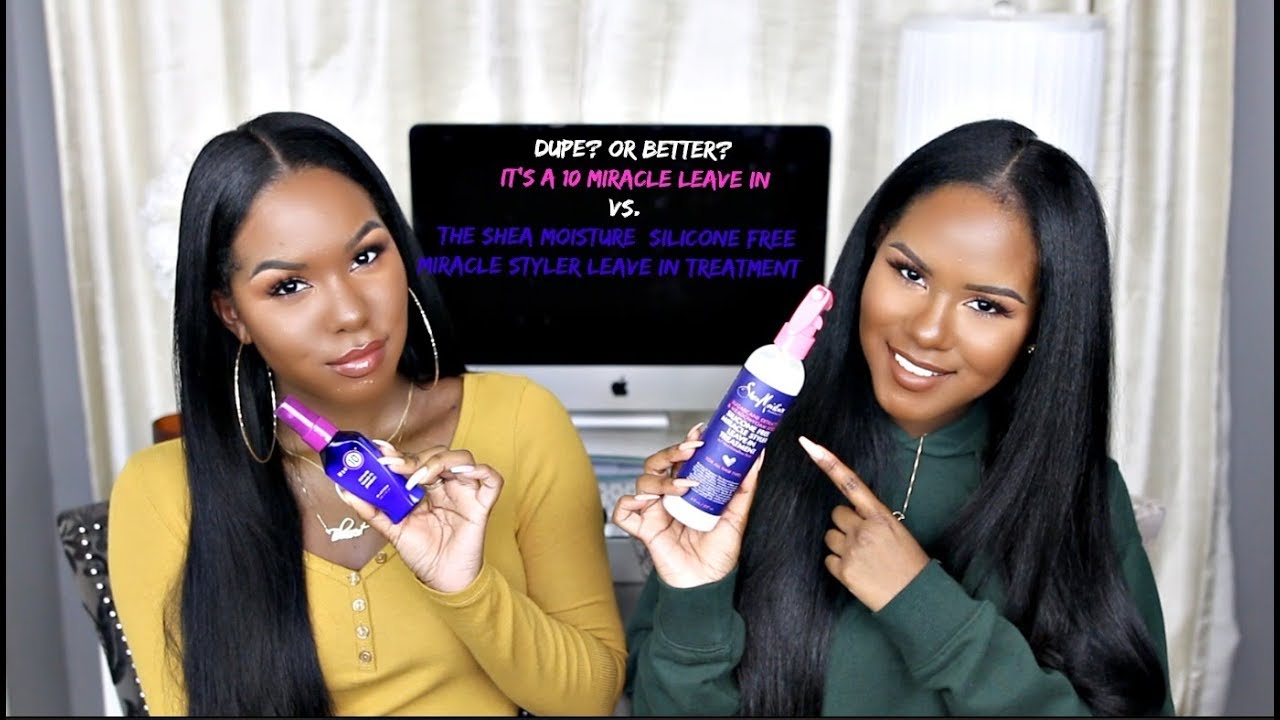 Аналог или лучше? SheaMoisture Miracle Styler против It's A 10 Leave-in