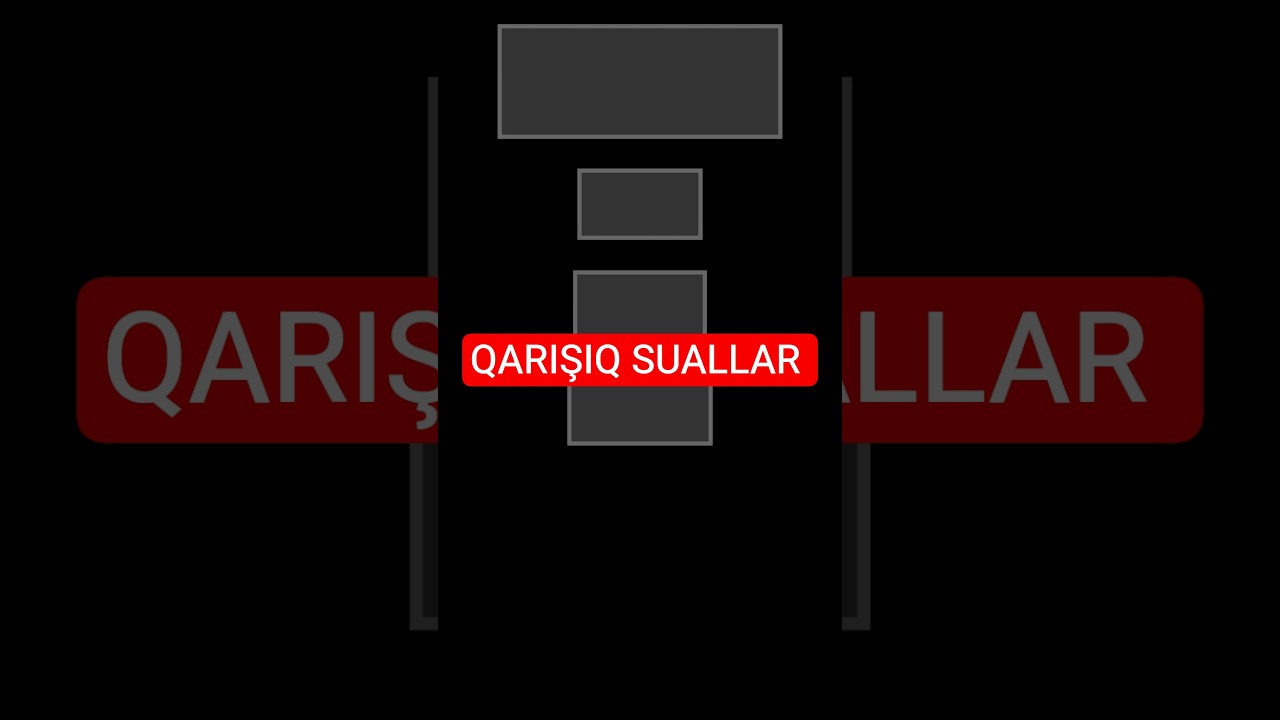 Qarışıq sual cavab. #suallar #viktorina #sualcavab