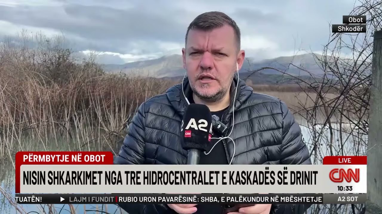 Përmbytje në Obot, nisin shkarkimet nga tre hidrocentralet e kaskadës së Drinit