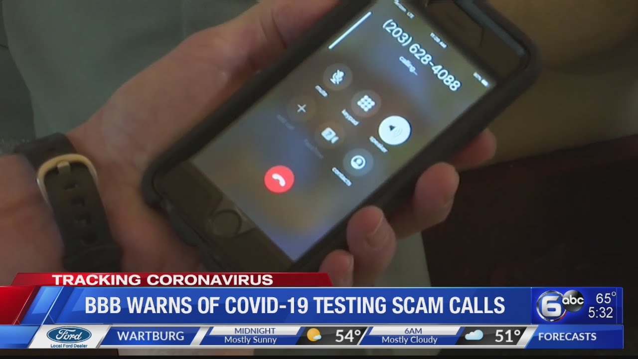 BBB warns of COVID-19 testing scam calls