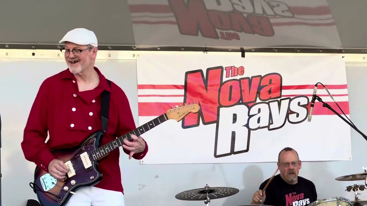 The Nova Rays at Huntington Beach International Surfing Museum Surfin Sunday concert series 8/18/24
