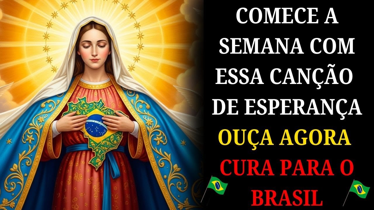 🎵Comece a Semana com essa Linda Canção de Esperança. Cante a Coroa das Lágrimas pela Cura do Brasil🎵