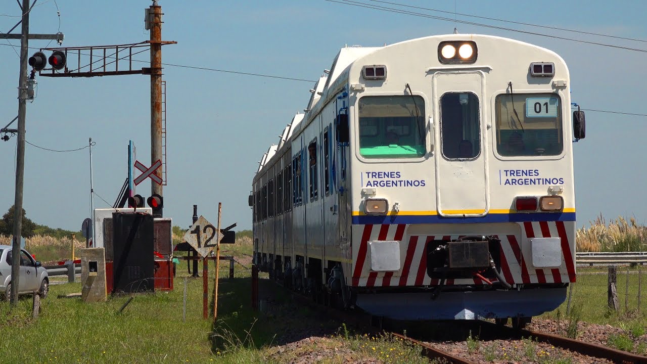 CAF 593 por Invernadas, Madariaga, P.A.N. Ruta 74 y Pinamar Mar-Jun 2023