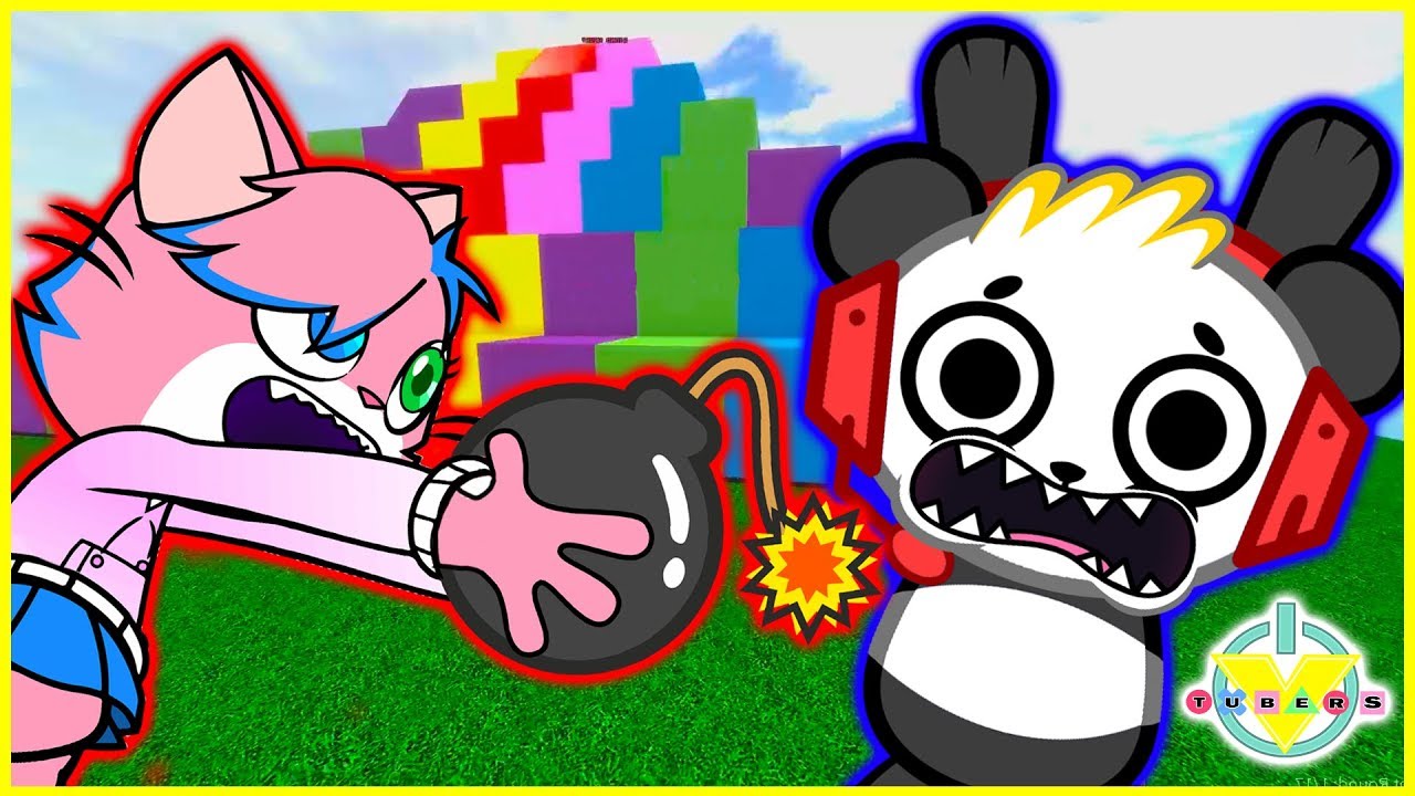 Roblox RBLXware Minigames RAGE QUIT Let's Play Combo Panda Vs. Alpha Lexa