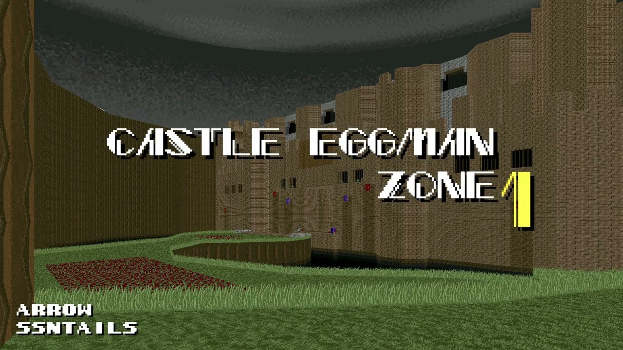 Sonic Robo Blast 2 (SRB2) - Castle Eggman Zone Act 1 Restored